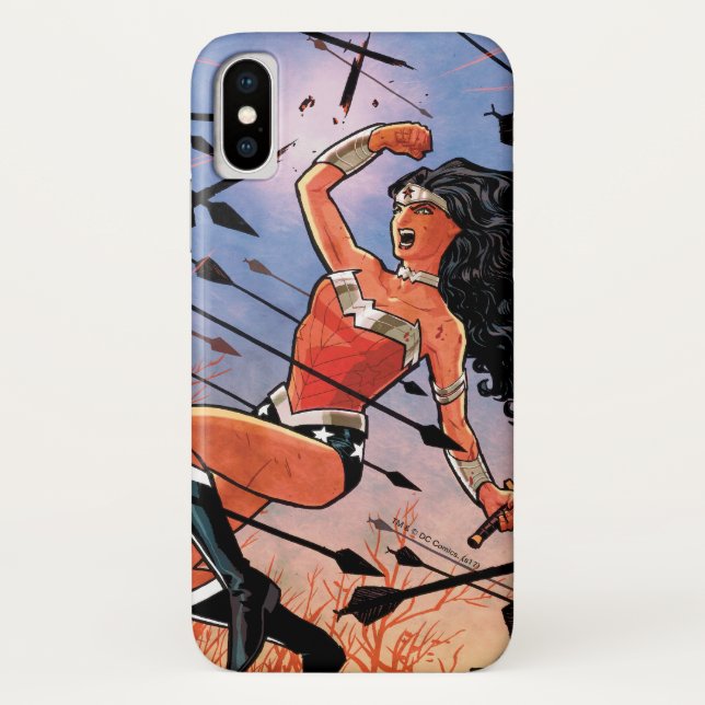 Funda De Case-Mate Para iPhone Portada de mujer maravilla #1 (Reverso)