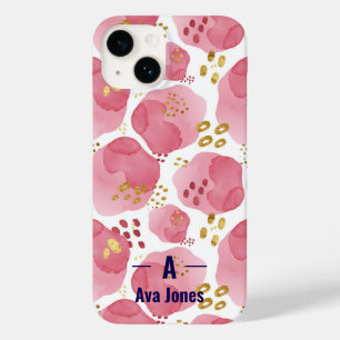 Funda Para iPhone 14 De Case-Mate Portada de teléfono monograma Rubor & Bloom