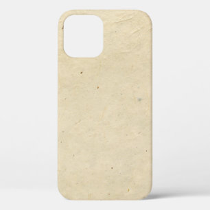 Funda Para iPhone 12 Portada gris blanco de papel