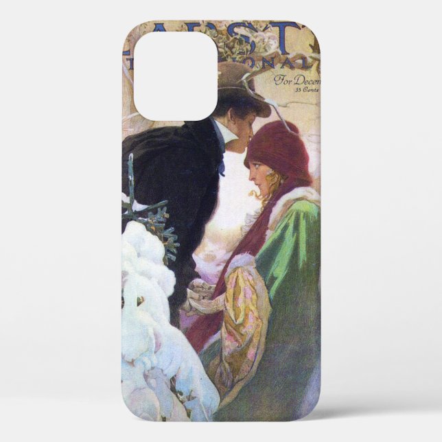 Funda De Case-Mate Para iPhone Portada internacional de Hearst's, Alphonse Mucha (Reverso )