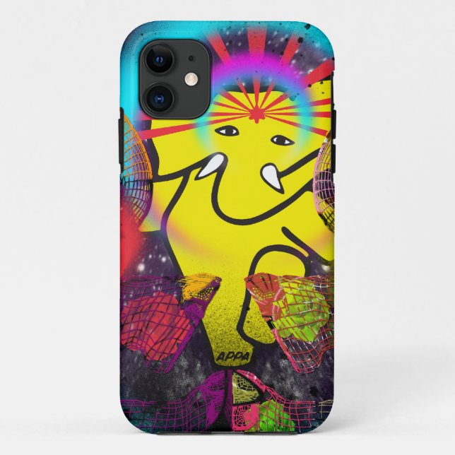 Funda De Case-Mate Para iPhone Portal de Appa para el iPhone (Reverso)