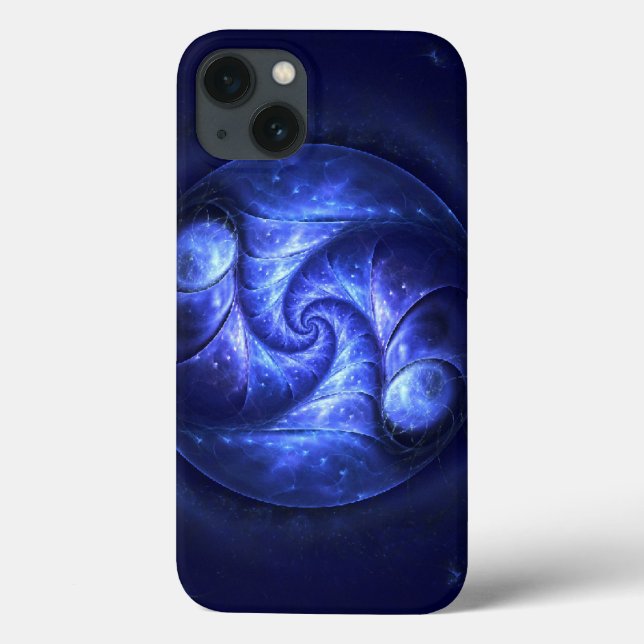 Funda De Case-Mate Para iPhone Portal de cobalto (Reverso)