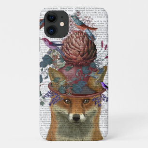 Funda Para iPhone 11 Portero de aves Fox con Artichoke