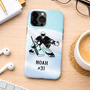 Funda Para iPhone 13 Pro Portero de Hockey sobre Hielo