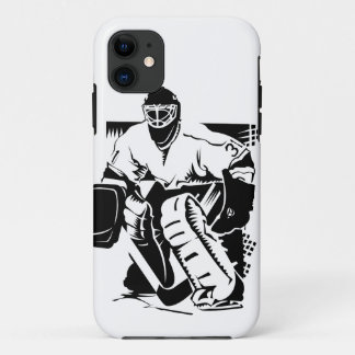 Funda Para iPhone 11 Portero del hockey
