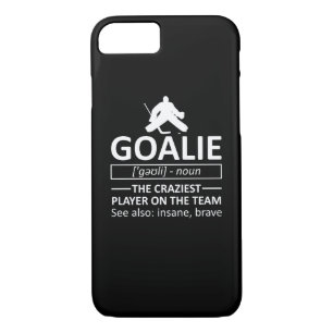 Funda Para iPhone 8/7 Portero el jugador más loco en el equipo