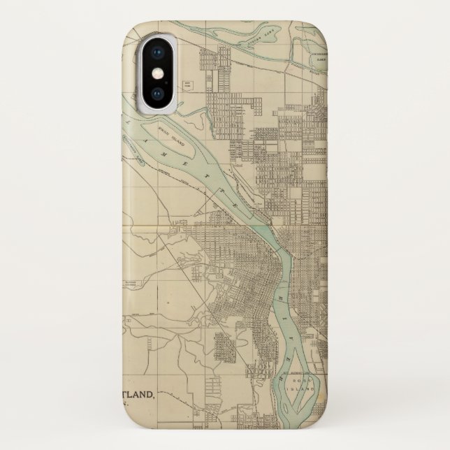 Funda De Case-Mate Para iPhone Portland, o (Reverso)