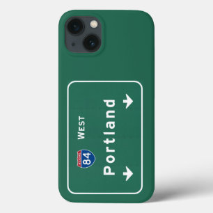 Funda Para iPhone 13 Portland Oregon o autopista sin peaje de la