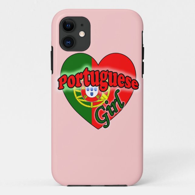 Funda De Case-Mate Para iPhone Portuguese Girl (Reverso)