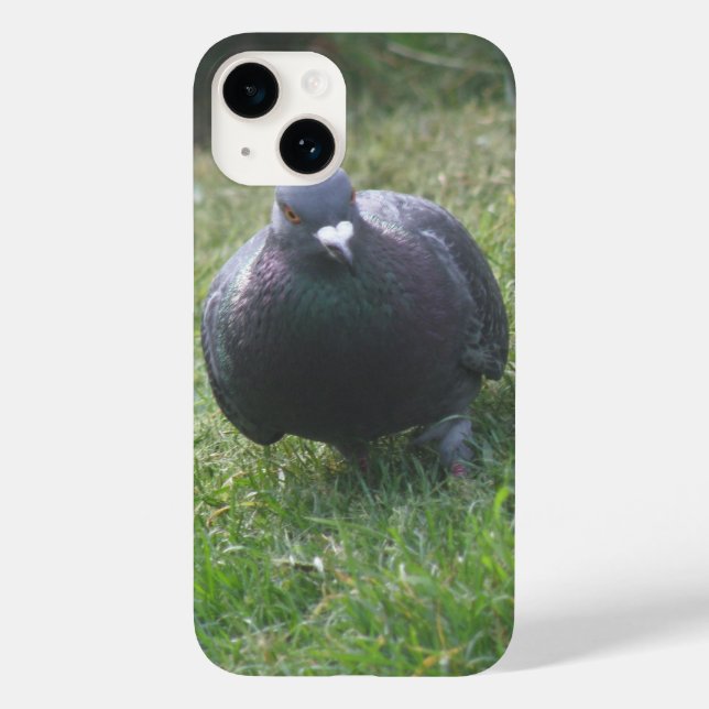 Funda De Case-Mate Para iPhone Posando el pichón (Reverso )