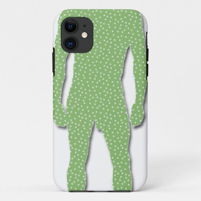 Funda De Case-Mate Para iPhone Posando para el hombre (Reverso)
