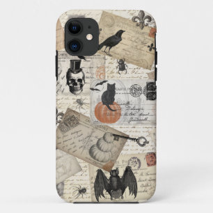 Funda Para iPhone 11 Postales modernas de Halloween