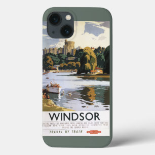 title_seo2 Poster británico de Thames del castillo de Windsor