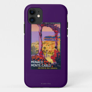 Funda Para iPhone 11 Poster de promoción de viajes