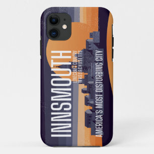 Funda Para iPhone 11 Poster de Viajes Innsmouth Vintage Lovecraft