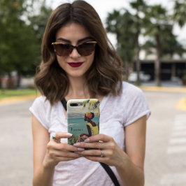 Funda Para iPhone 11 Pro Poster de Viajes Vintage