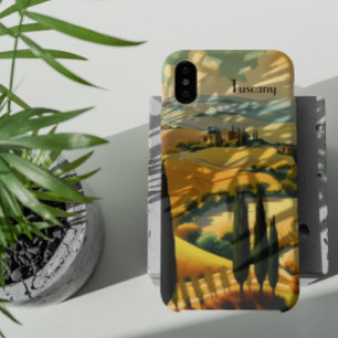Funda Para iPhone 11 Pro Poster de Viajes Vintage Toscana, personalizable