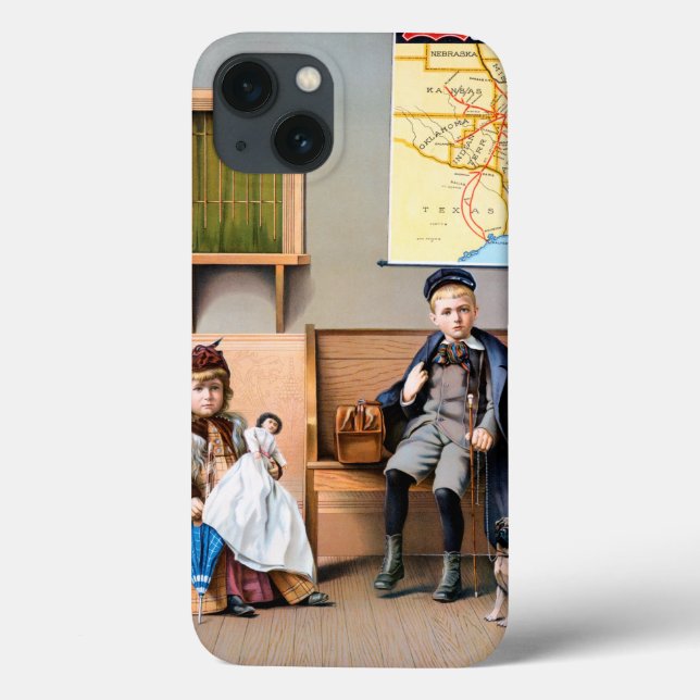 FUNDA DE Case-Mate PARA iPhone POSTER DEL FERROCARRIL, 1898 (Reverso)