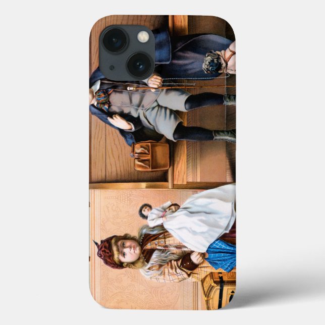 FUNDA DE Case-Mate PARA iPhone POSTER DEL FERROCARRIL, 1898 (Reverso)