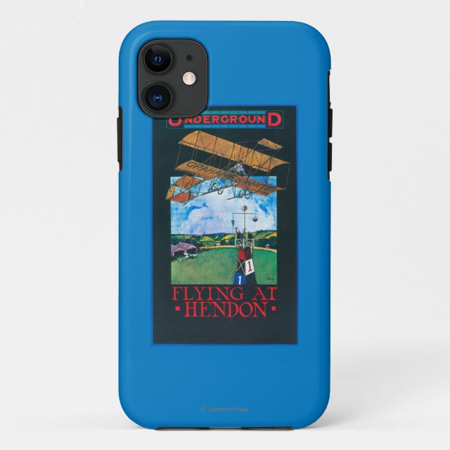 Funda De Case-Mate Para iPhone Poster excesivo Grahame-Blanco y plano del (Reverso)