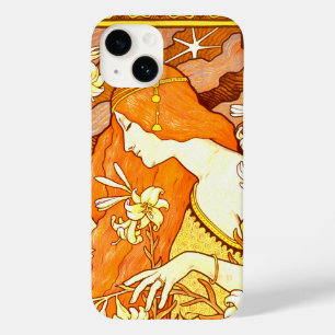 Funda Para iPhone 14 De Case-Mate Póster vintage revista francesa arte nuevo mujer
