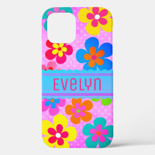 Funda Para iPhone 12 Potencia de flor