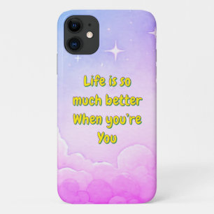 Funda Para iPhone 11 Potenciación de la motivación positividad caso iPh