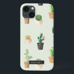 title_seo2 Potes pintados con suculentos y patrón de cactus<br><div class="desc">Pequeño y moderno funda para iPad con cactus y suculentos en macetas de corazones pintadas con fondo de menta. Este funda personalizado será perfecto como regalo. Hay diseños similares disponibles.</div>