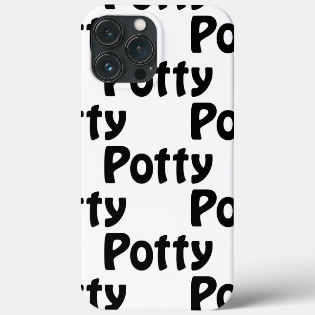 Funda De Case-Mate Para iPhone Potty (Reverso )