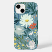 Pradera de verano de flores silvestres