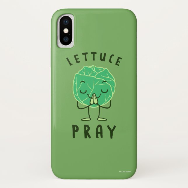 Funda De Case-Mate Para iPhone Pray Lettuce (Reverso)