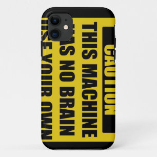 Funda Para iPhone 11 Precaución
