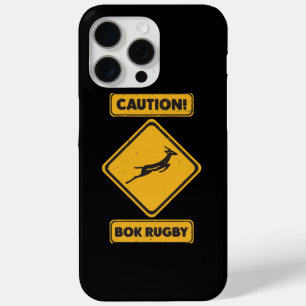 Funda Para iPhone 15 Pro Max Precaución - Crossing SpringBoks