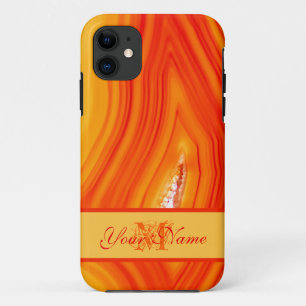 Funda Para iPhone 11 ¡Precioso como una joya personal con tu nombre!