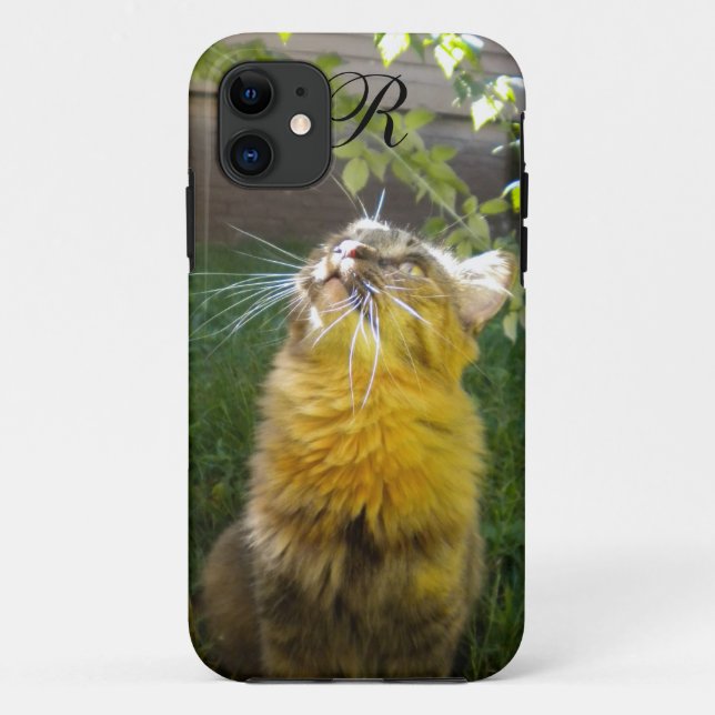 Funda De Case-Mate Para iPhone Precious Kitty Monogram iPhone 5 funda (Reverso)