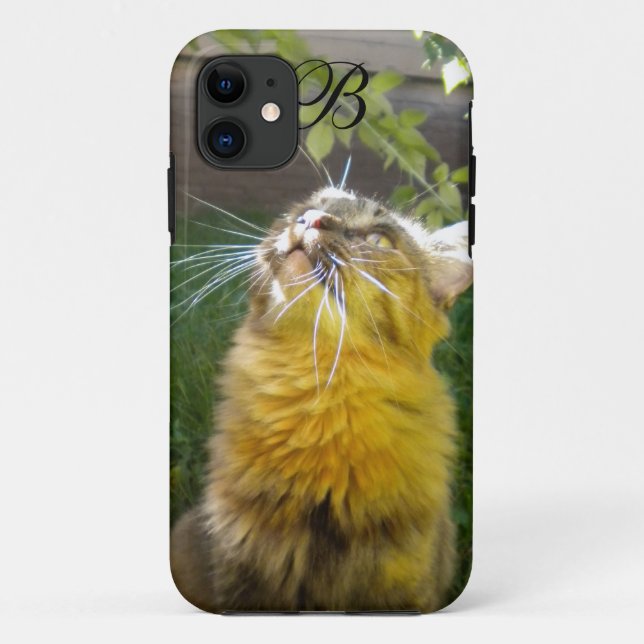 Funda De Case-Mate Para iPhone Precious Kitty Monogram iPhone 5 funda (Reverso)