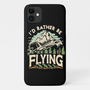 Funda Para iPhone 11 Preferiría Volar. Avión