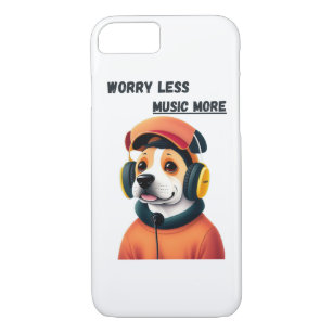 Funda Para iPhone 8/7 Preocúpense Menos, Música Más.