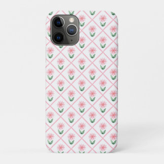 Funda Para iPhone 11 Pro Preppy floral trellis grandmillenial