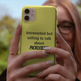 Funda Para iPhone 11 Presentado pero dispuesto a hablar sobre Picklebal