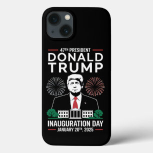 Funda Para iPhone 13 Presidente 47 D J. Trump Inauguración Día 2025