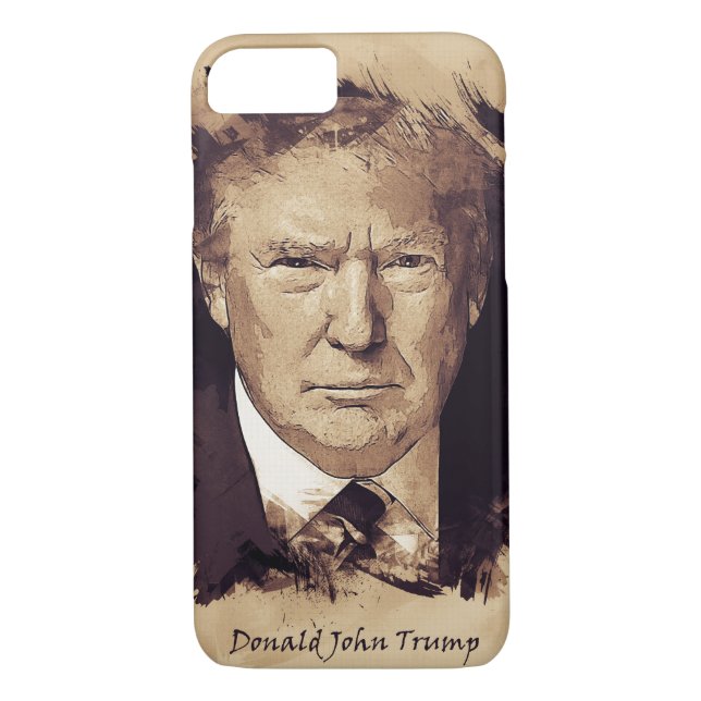 Funda De Case-Mate Para iPhone Presidente Donald Trump (Reverso)