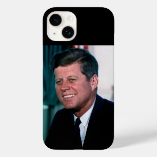 Funda Para iPhone 14 De Case-Mate Presidente estadounidense John F. Kennedy en la Of