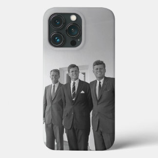 Funda Para iPhone 13 Pro Presidente John Kennedy y Brothers American Camelo