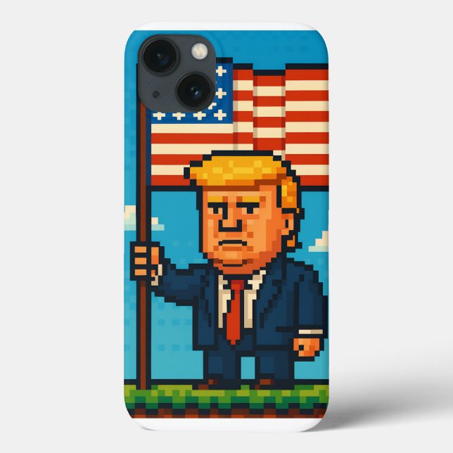Funda De Case-Mate Para iPhone Presidente Trump (Reverso)