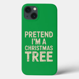 Funda Para iPhone 13 Pretende que soy un disfraz de Navidades de árbol 