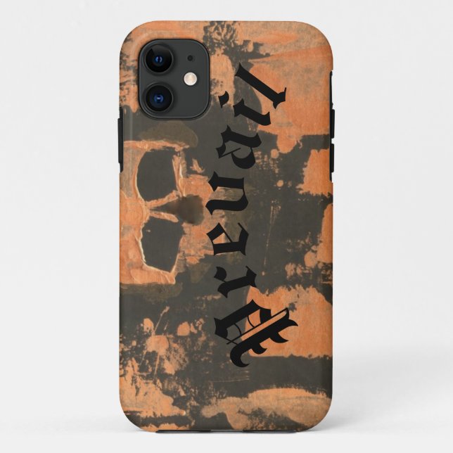 Funda De Case-Mate Para iPhone Prevail Copper Skull Móvil (Reverso)