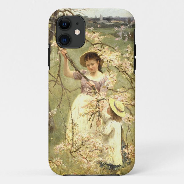 Funda De Case-Mate Para iPhone Primavera, c.1880 (Reverso)