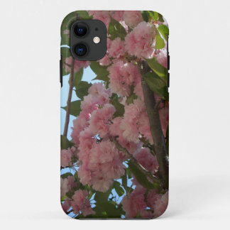 Funda Para iPhone 11 Primavera del Árbol de cerezo IV con doble floreci