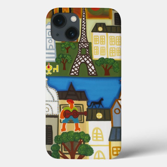 Funda De Case-Mate Para iPhone Primavera en París 2006 (Reverso)